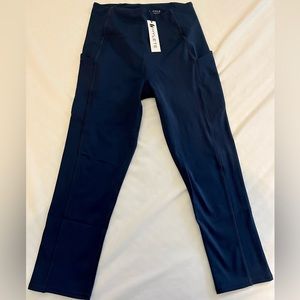 Hylete Tempo Capri - NWT - Medium - Navy Blue